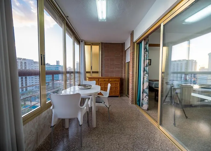 One Bedroom Flat With Shared Pool In Acuarium Ii Apartmán *